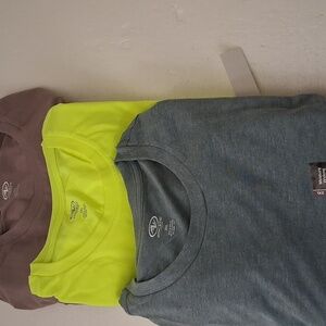 Athletic Works Men's 3 Pcs Long Sleeve Tee Size 2X